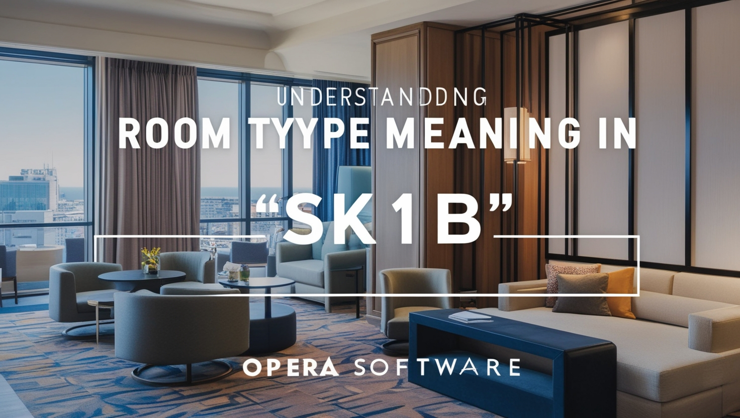 Room Type SK1B Meaning in Opera Software