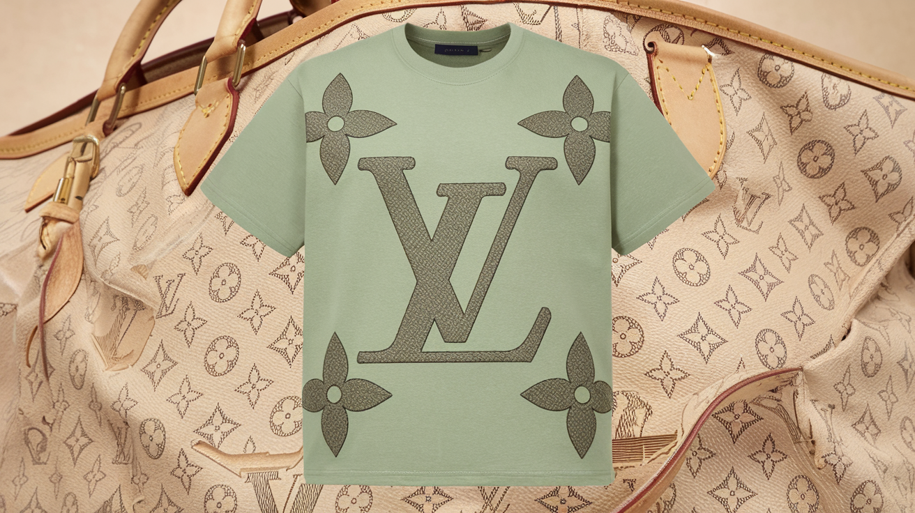 Louis Vuitton Slime Green Market T-Shirt