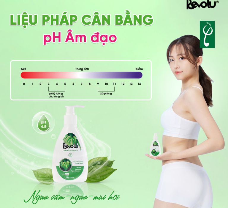 Gia công dung dịch vệ sinh phụ nữ cần phải có độ pH cân bằng