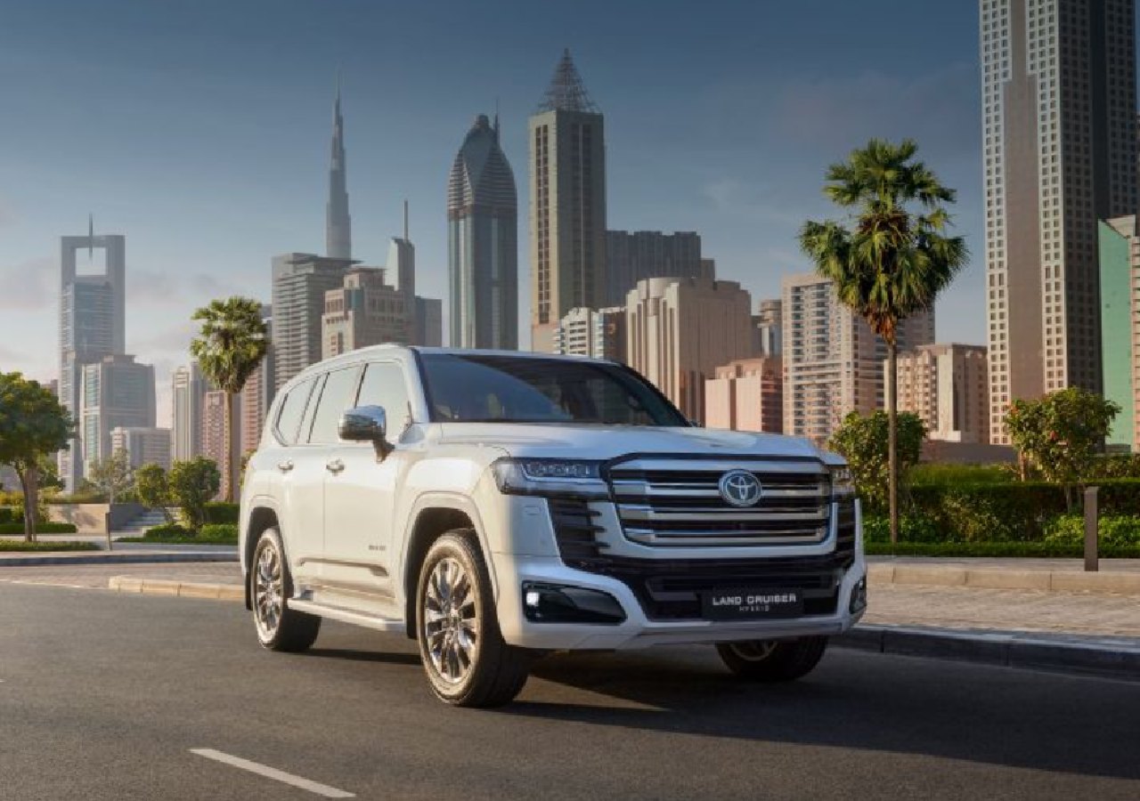 Toyota 2025 Land Cruiser Hybrid in the UAE as the first global market combining power & modern technology for sustainable mobility and superior performance