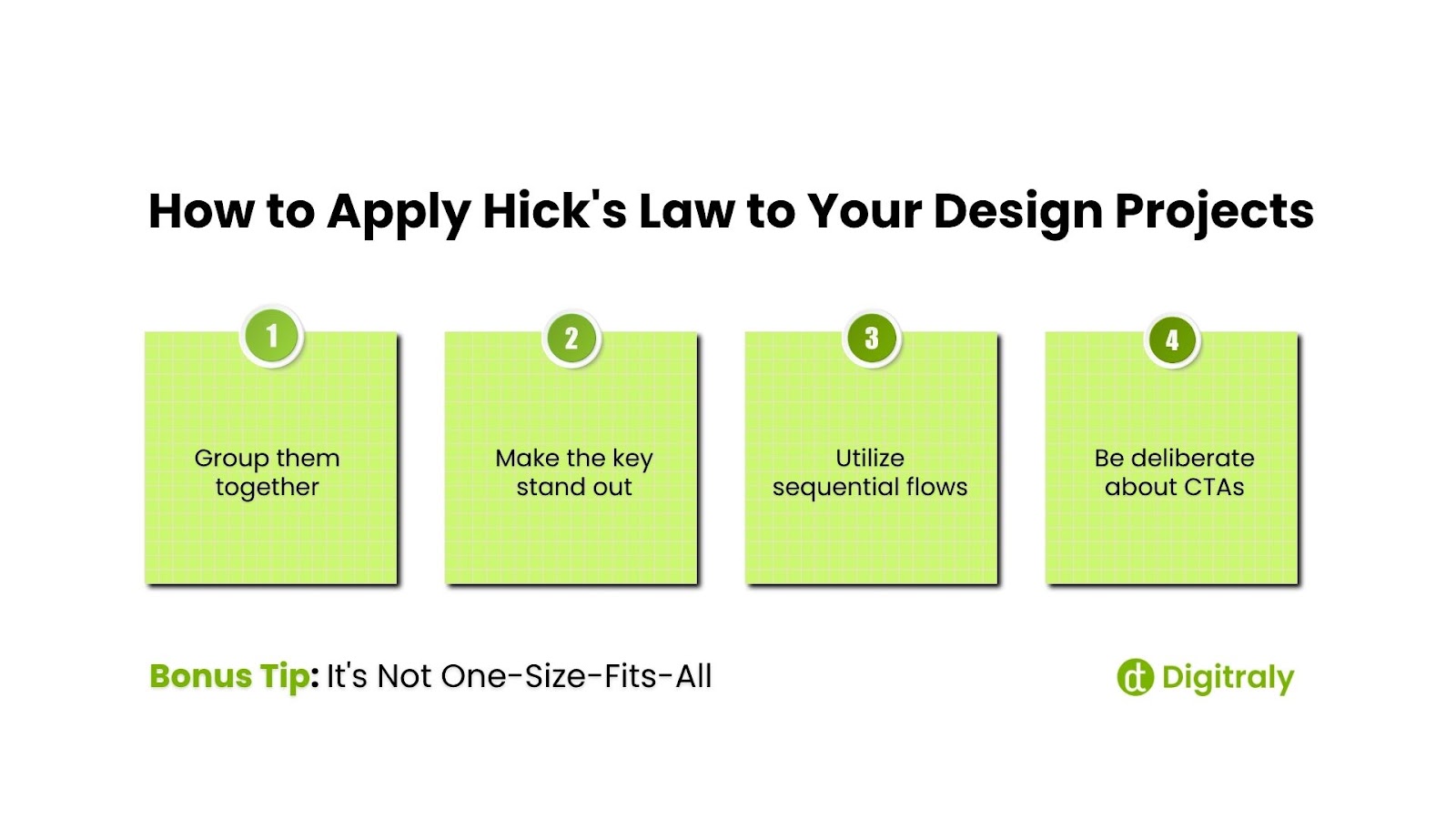 How to Apply Hick's Law to Your Design Projects