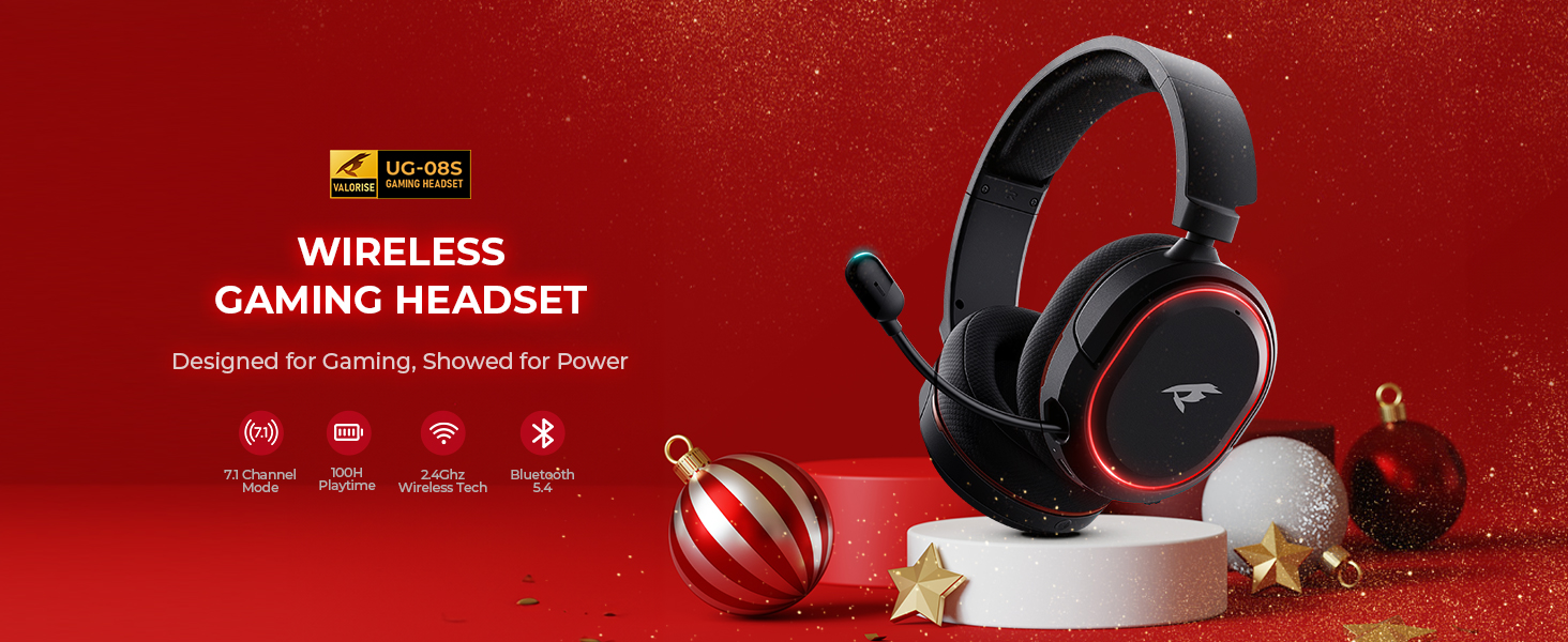 Why the Valorise UG-08S Wireless Gaming Headset is a Game-Changer for Cross-Platform Gaming