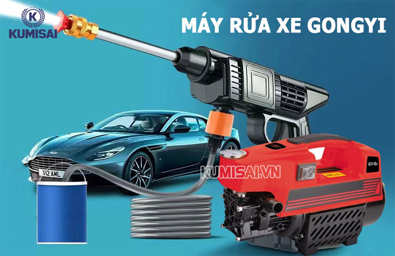 Máy rửa xe Gongyi - thương hiệu được ưa chuộng tại Việt Nam