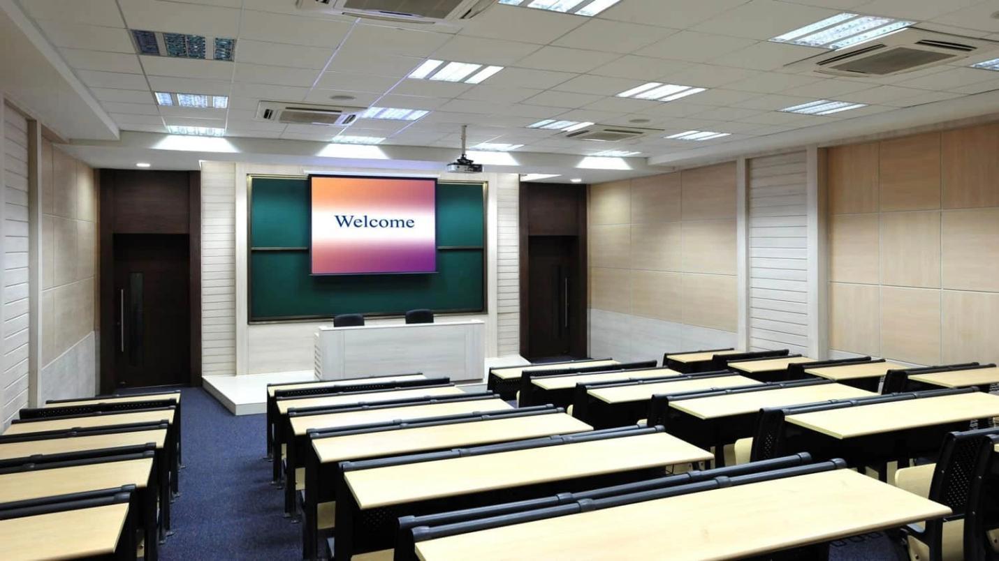 interactive training room