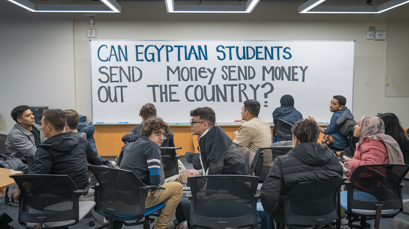 Egyptian Students Send Money Out of the Country