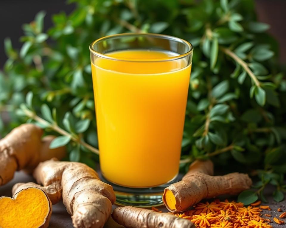 ginger shot recipe with turmeric​