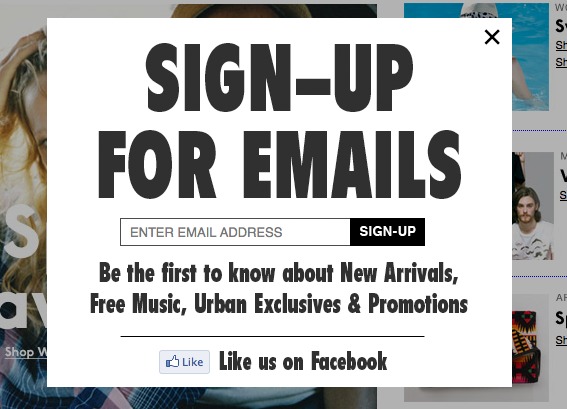 example of branding via typography.