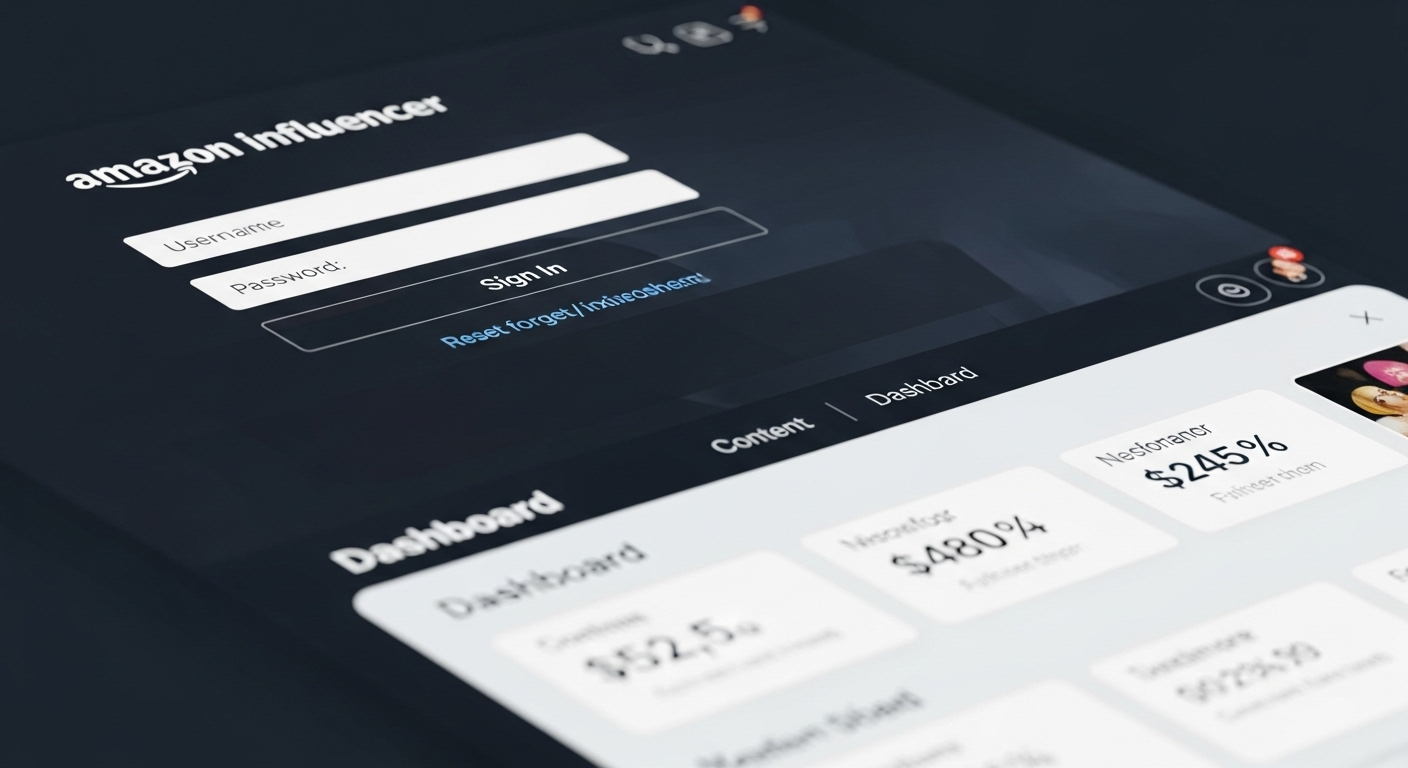 amazon influencer login