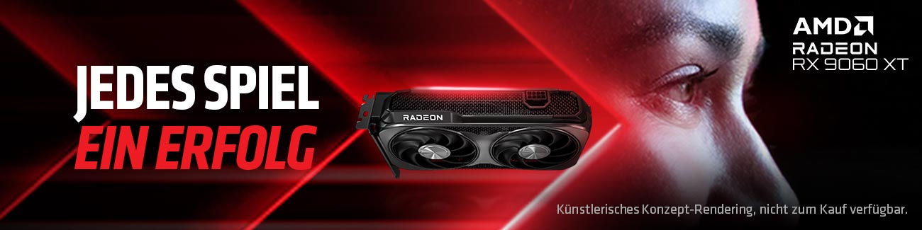 "Jedes Spiel ein Erfolg" AMD Radeon RX 9060 XT