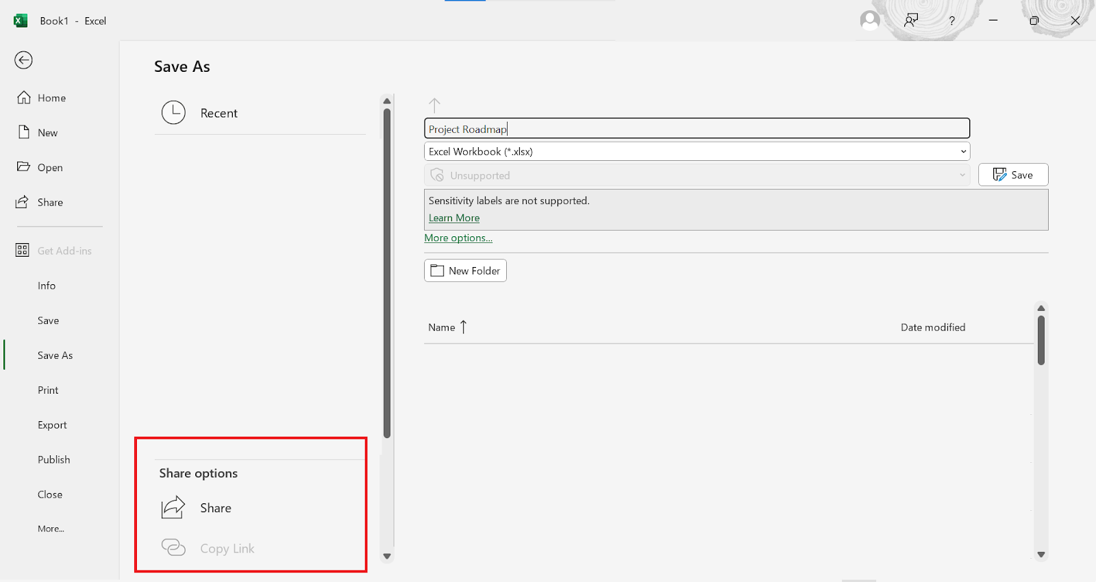 Sharing and updating a workbook on Excel