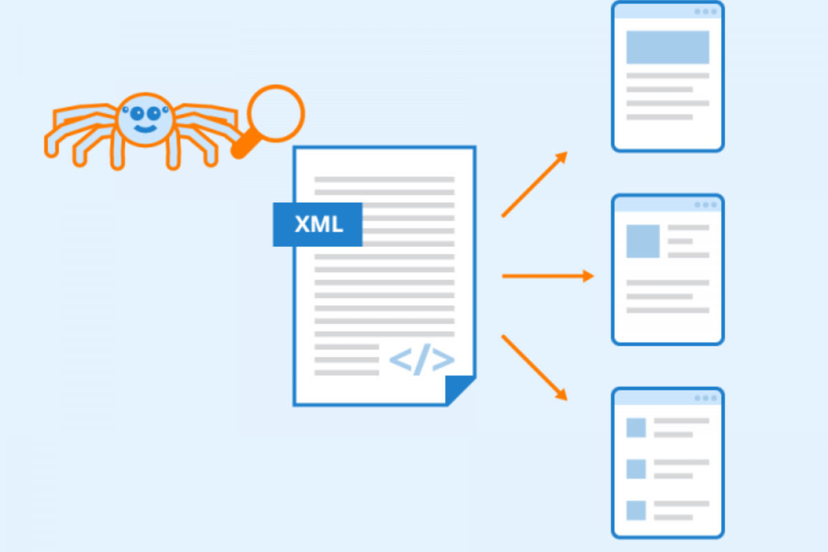 XML sitemap for crawling