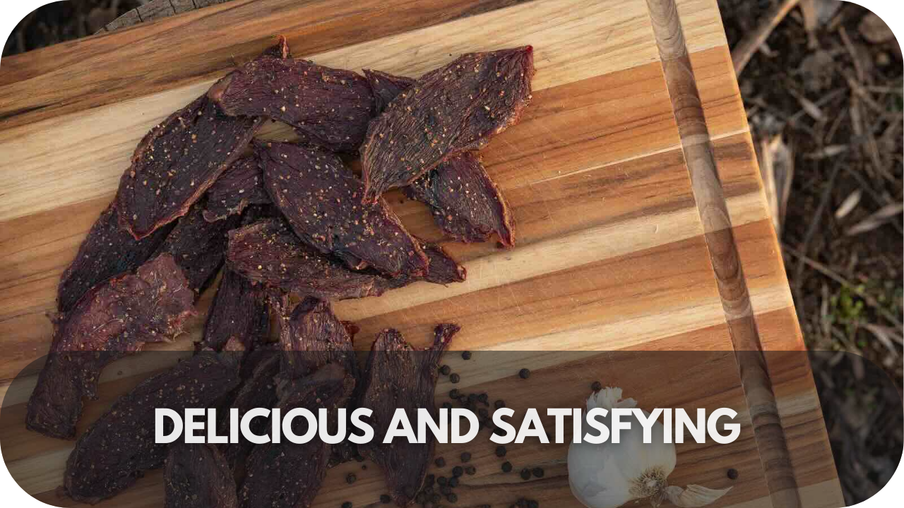 Delicious and satisfying jerky snack