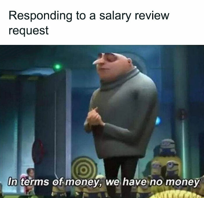 HR-Meme: Auf Gehaltserhöhungswünsche reagieren