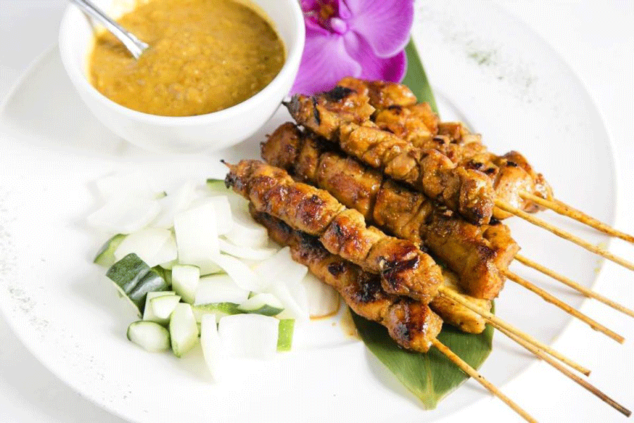 Satay - un plat de ne pas manquer en Malaisie en Mars