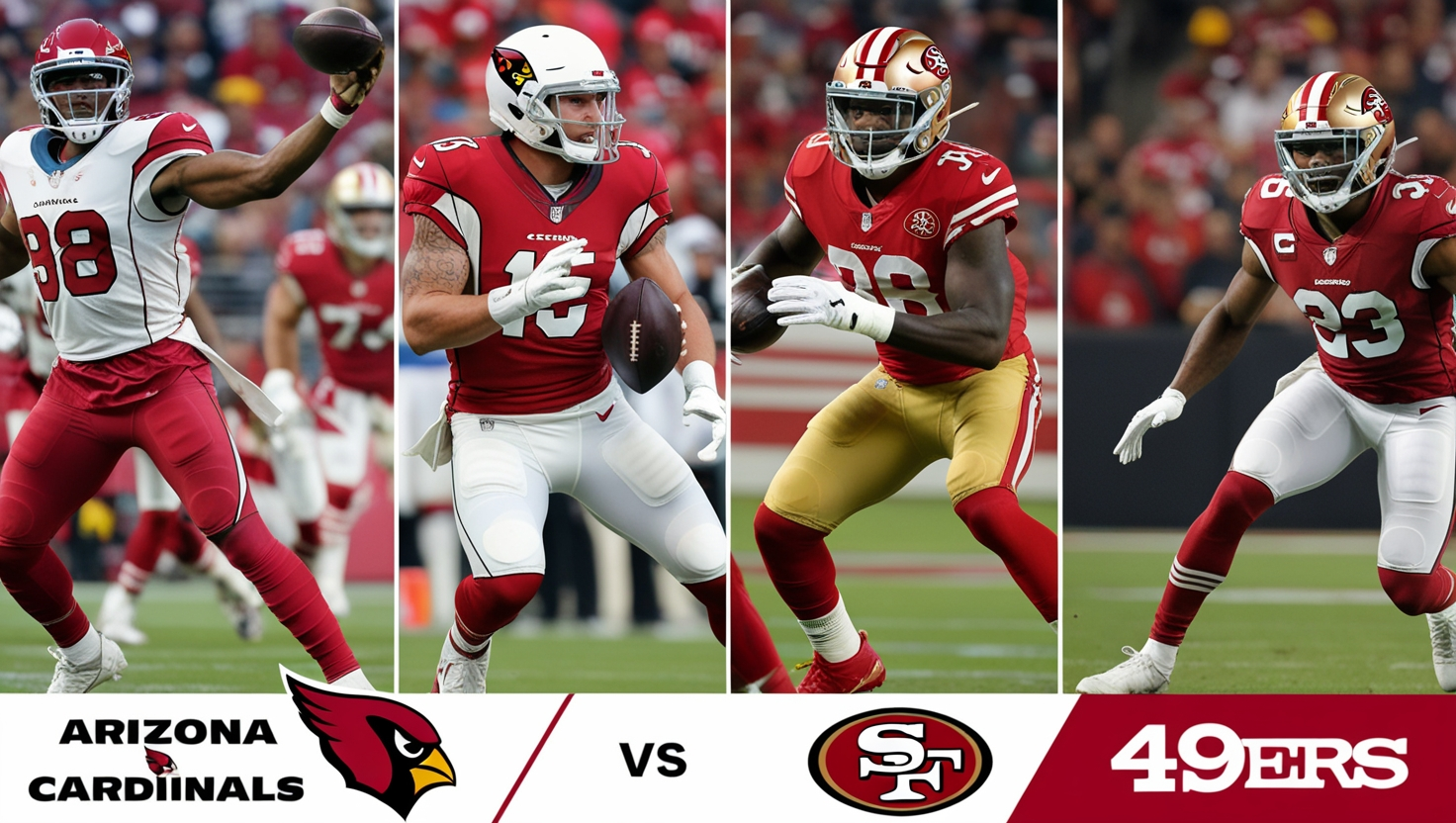 Arizona Cardinals vs 49ers Match Player Stats