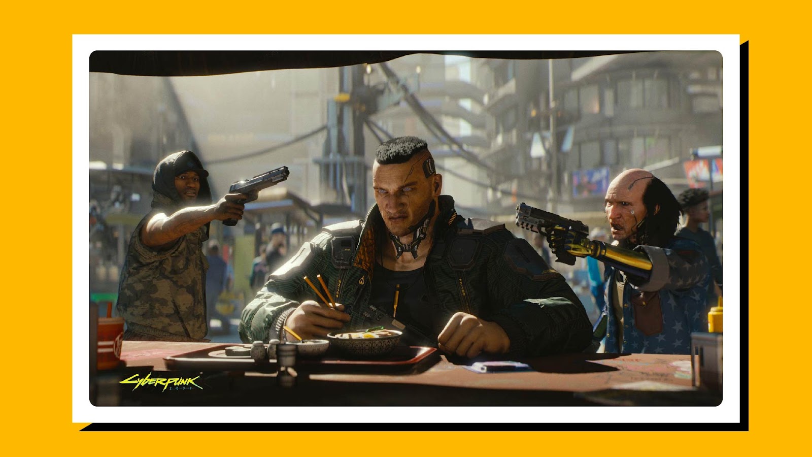 Gameplay screenshot from Cyberpunk 2077