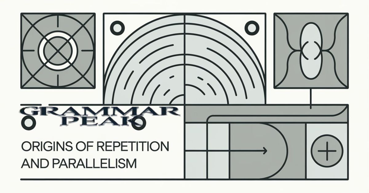 Origins of Repetition and Parallelism