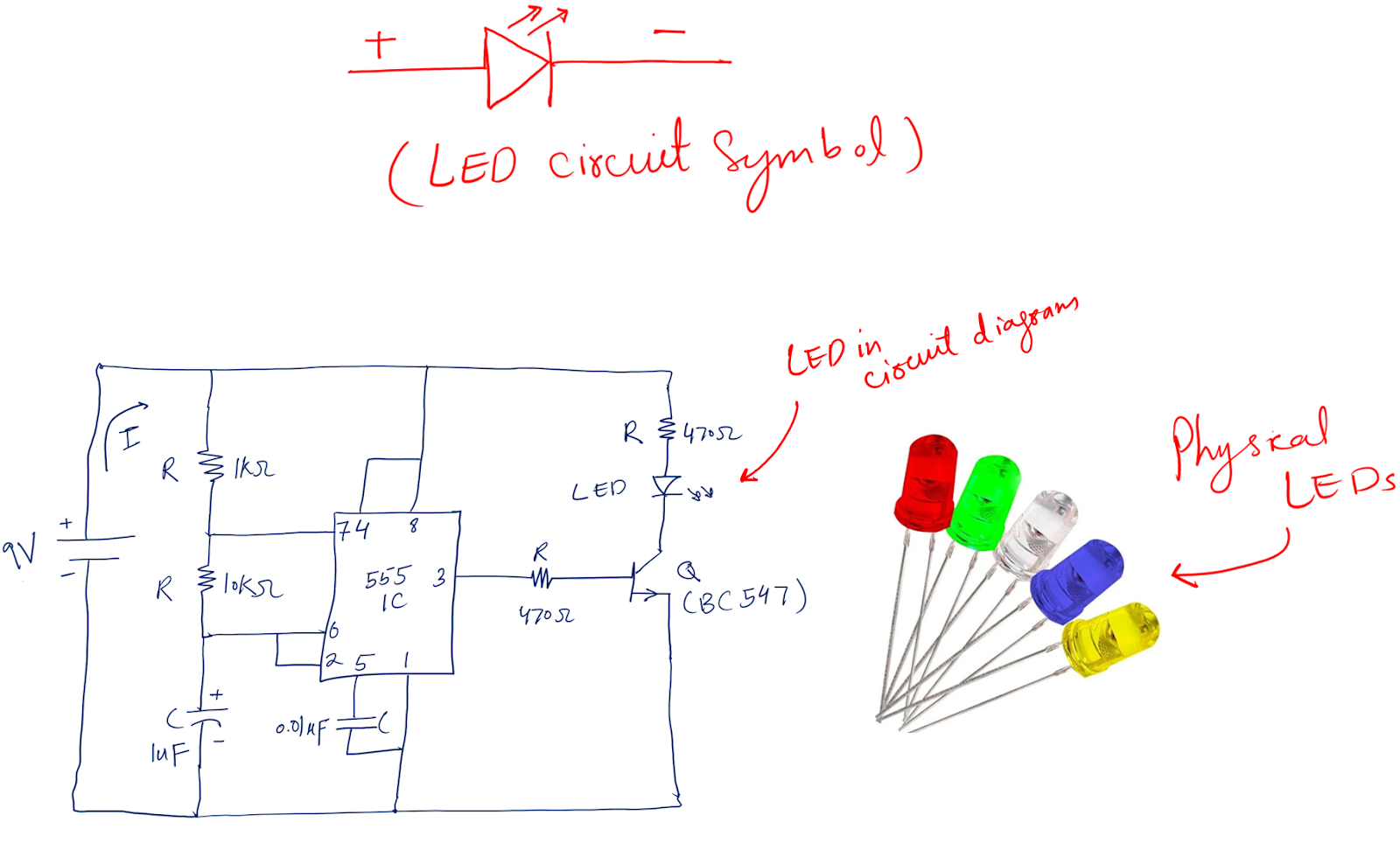 LED circuit diagram