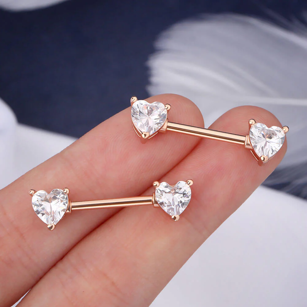 gold nipple jewelry
