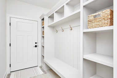 how to upgrade your mudroom for michigan winters storage and flooring ideas custom cabinetry and cubbies with coat hooks custom built okemos