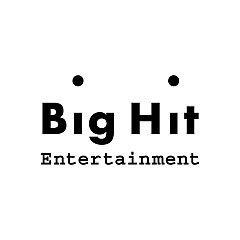 This contains ani image of bighit entertainment logo