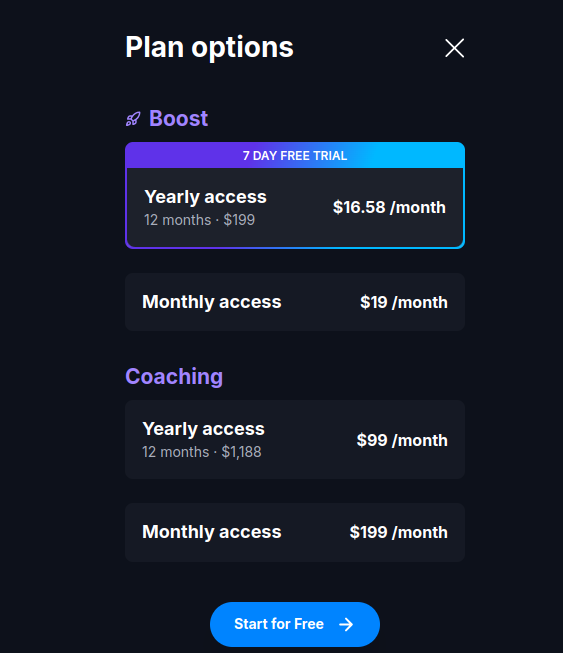 vidiq pricing