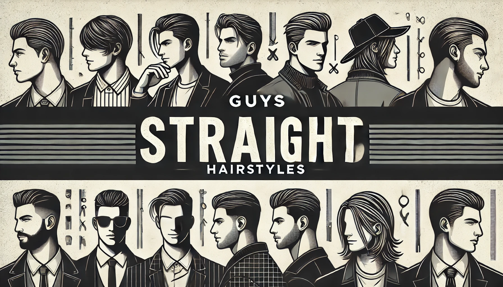 guys straight hairstyles