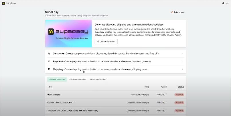 Access the Shipping Settings-axiabits