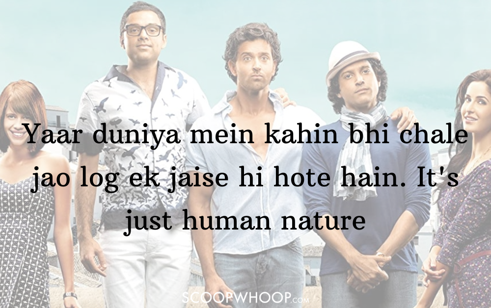 zindagi na milegi dobara dialogues