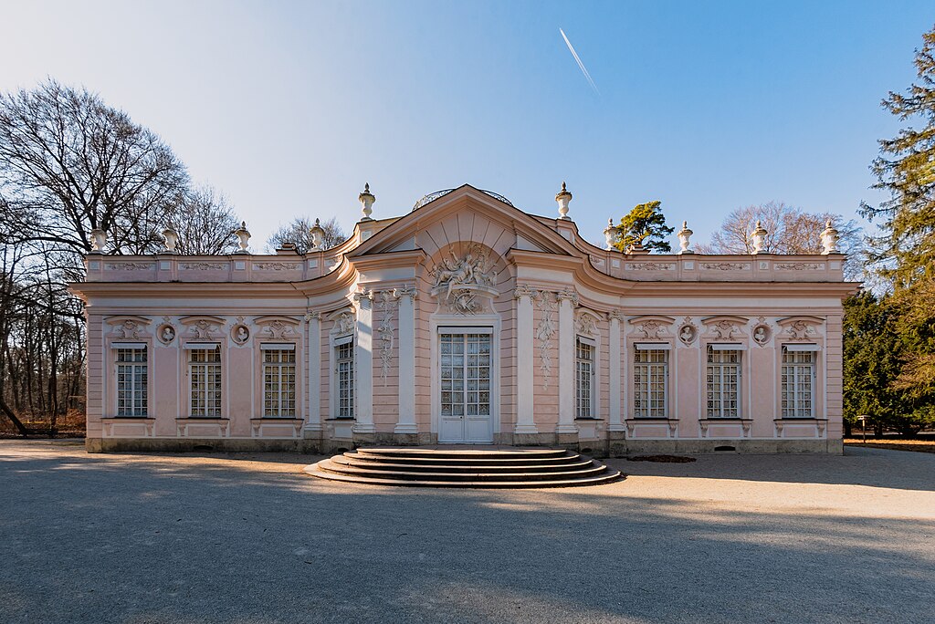 The Amalienburg near the Nymphenburg Palace.