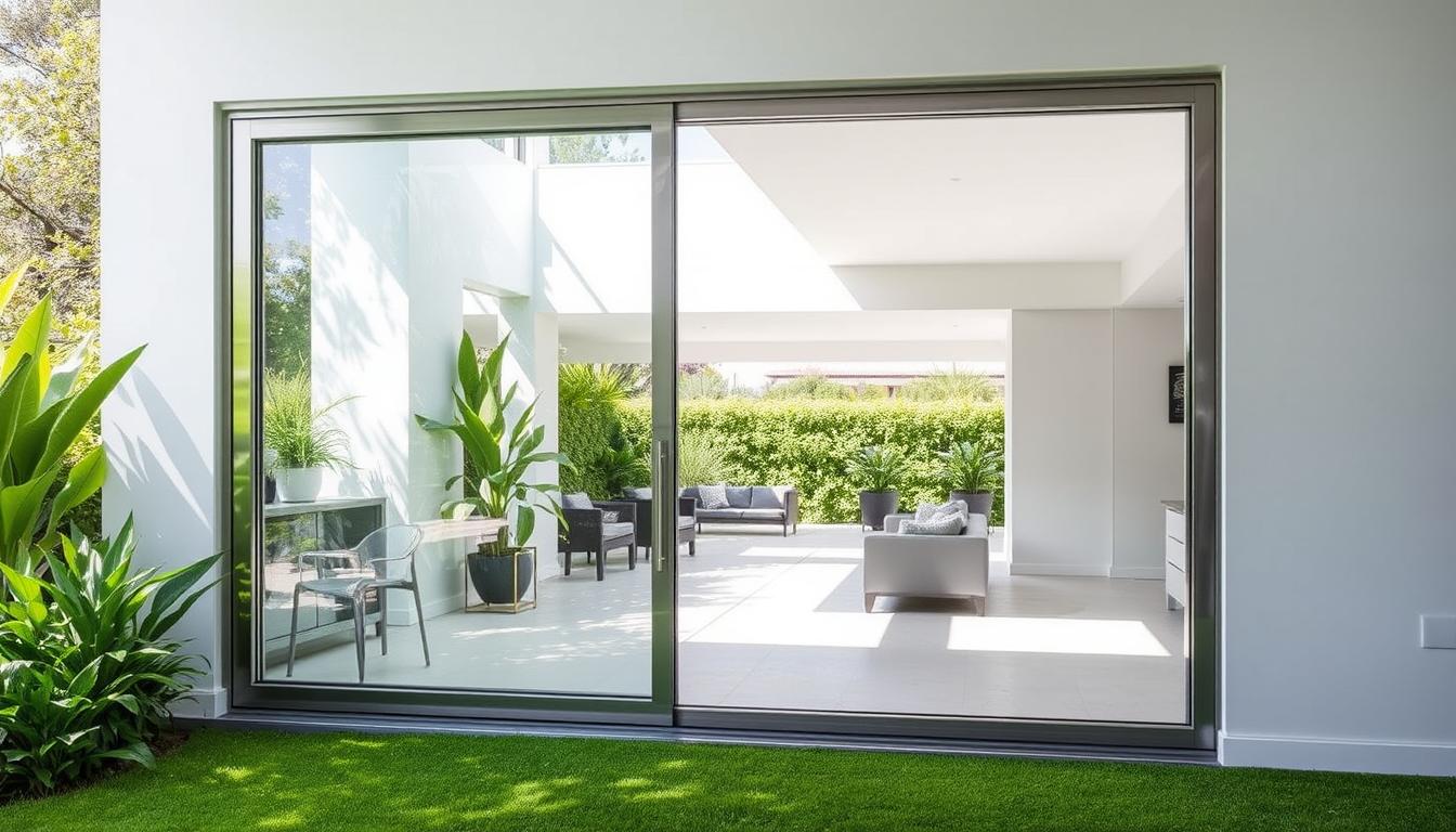 Sliding glass door