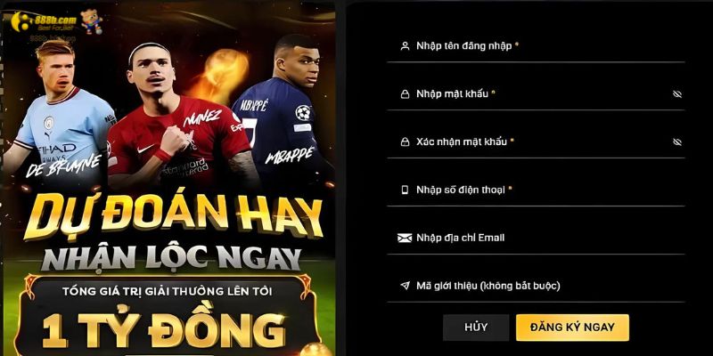 Đăng Ký Tại 888B – Nhận Ngay Ưu Đãi Chào Mừng Hấp Dẫn - Tham gia 888B ngay hôm nay để nhận những ưu đãi chào mừng đặc biệt dành riêng cho thành viên mới. Trải nghiệm thế giới cá cược đẳng cấp. ()