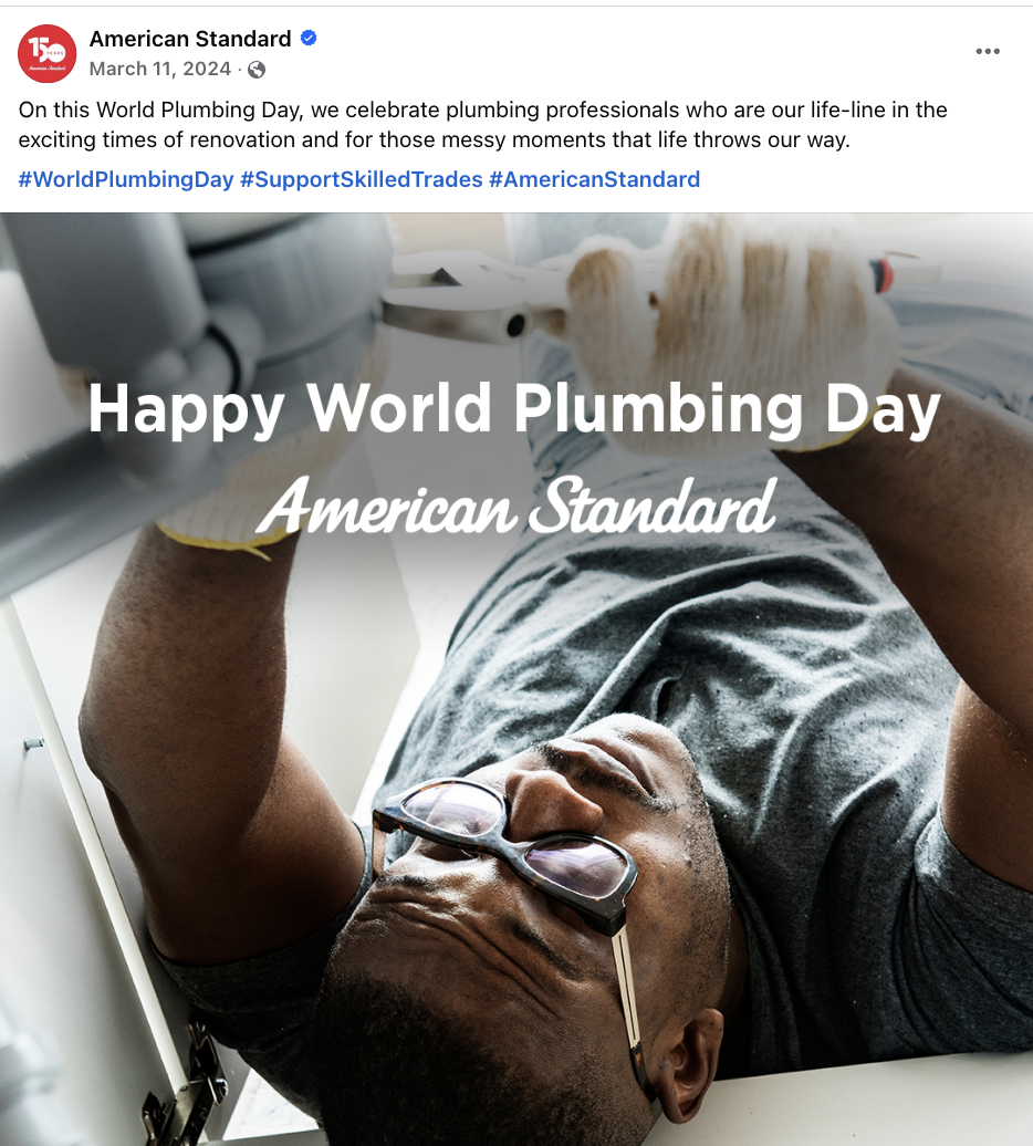 world plumbing day images