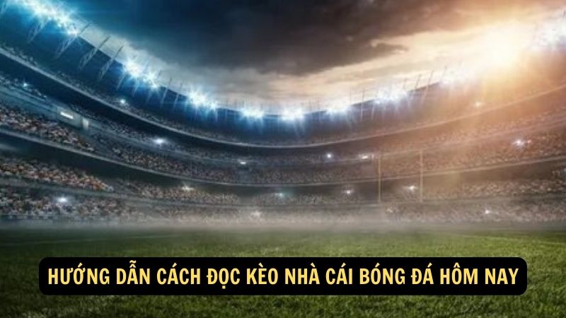 Hướng dẫn Cách đọc kèo nhà cái bóng đá hôm nay