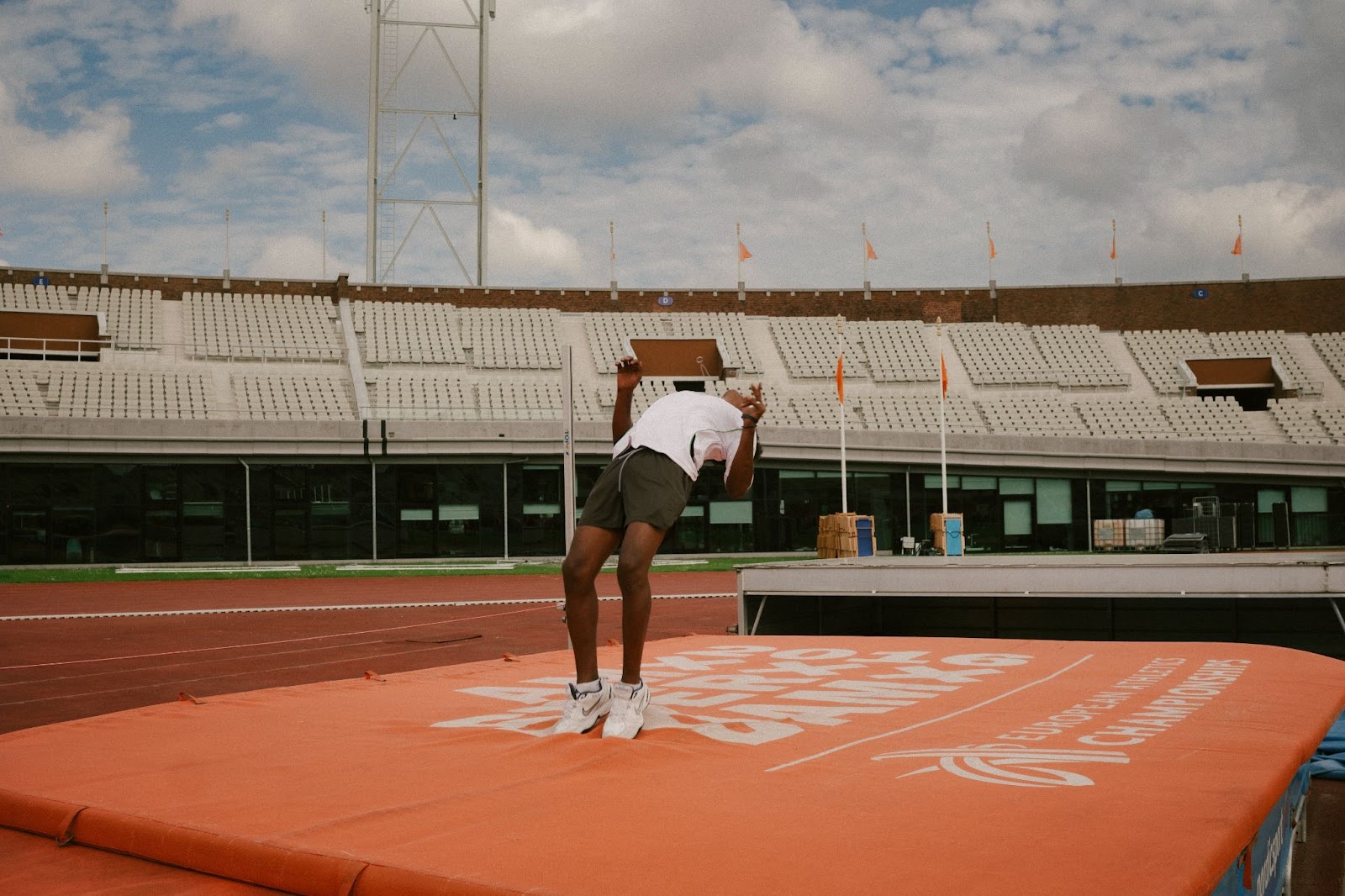 People for People's Rolling Aid Event at the Olympic Stadium in Amsterdam