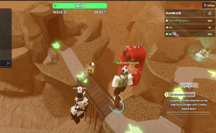 Fallen Cowboy in Tower Defense Simulator