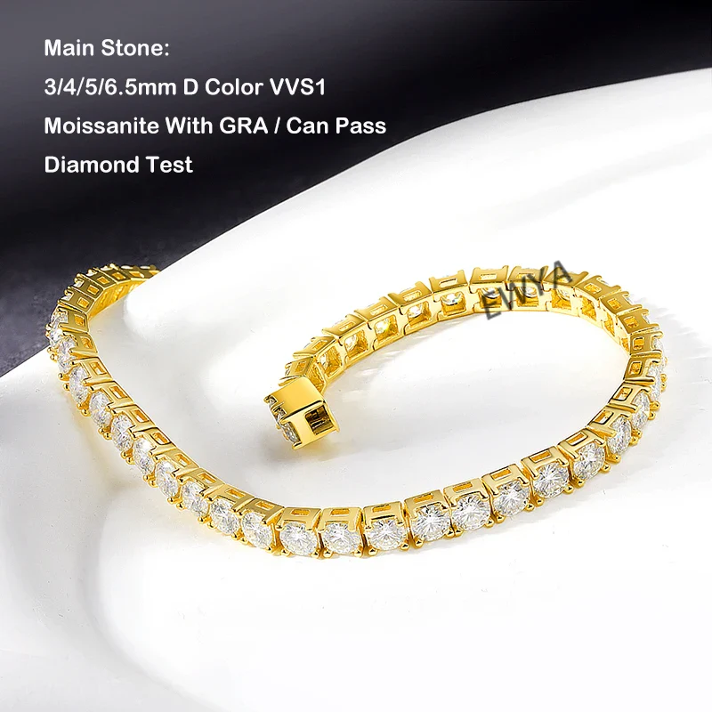 gold tennis bracelet