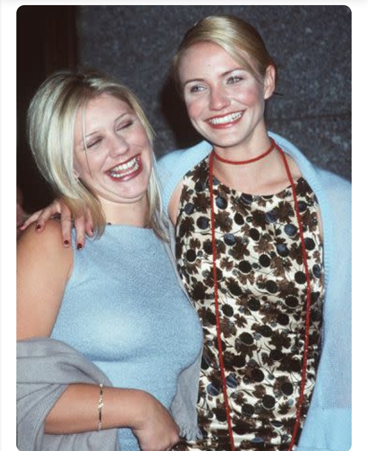 Chimene Diaz with her sister, Cameron Diaz