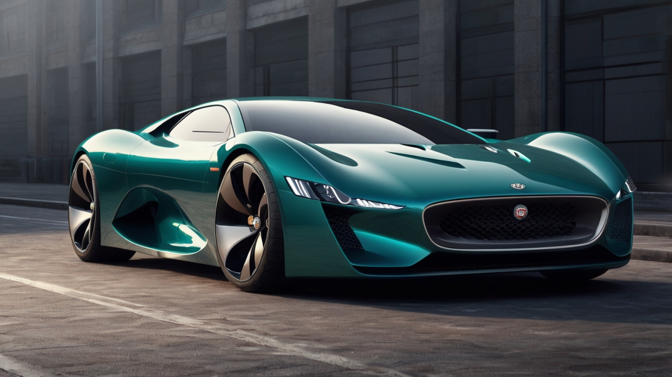 jaguar in 3030 super car