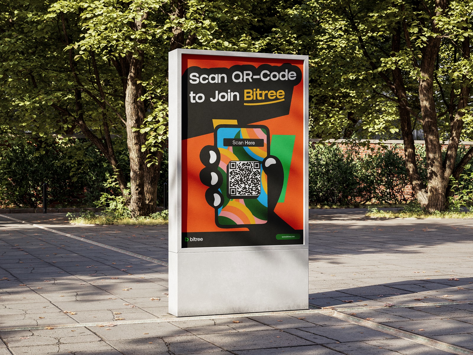 Image from the Streamlined Branding for Bitree’s Link Management Platform article on Abduzeedo