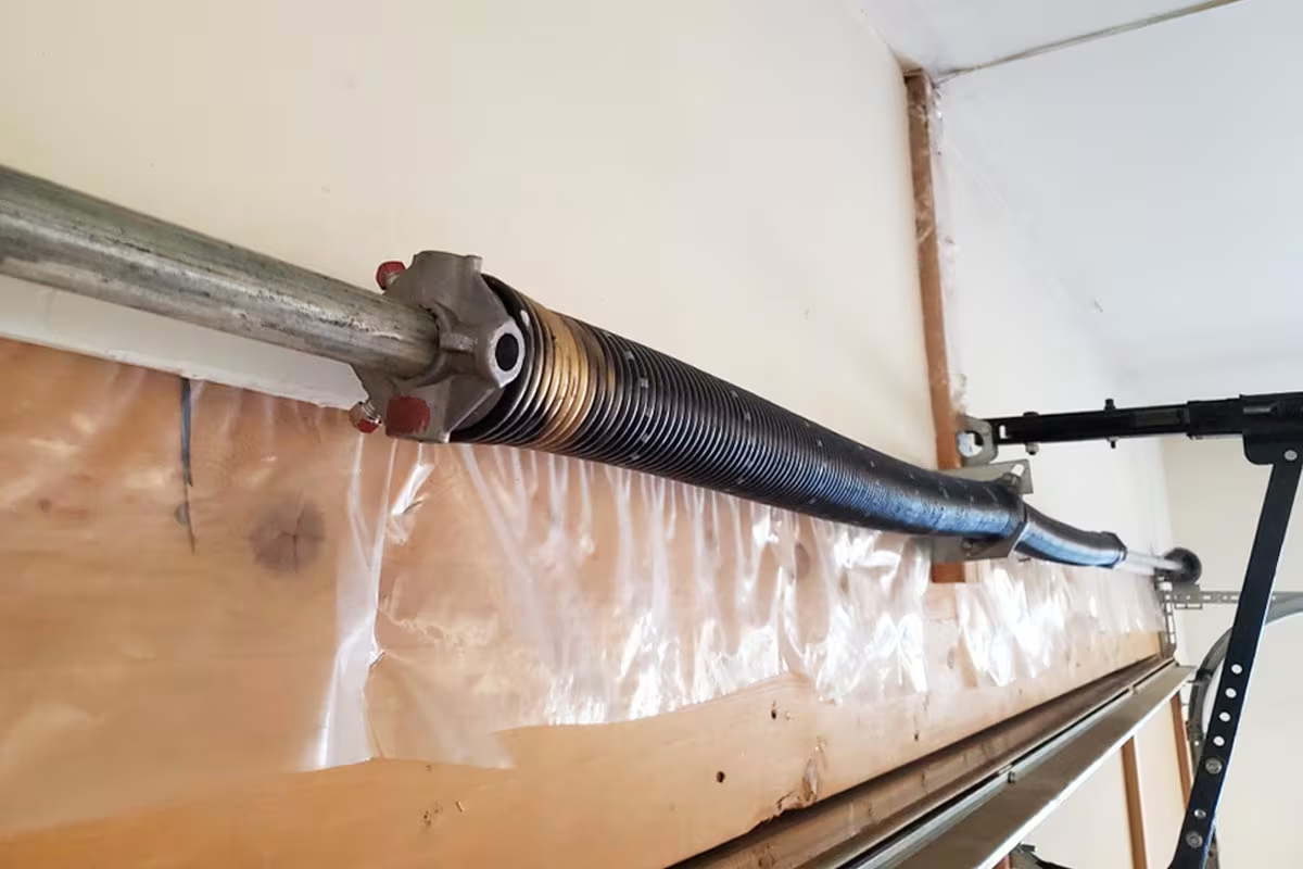 how to replace old style garage door springs