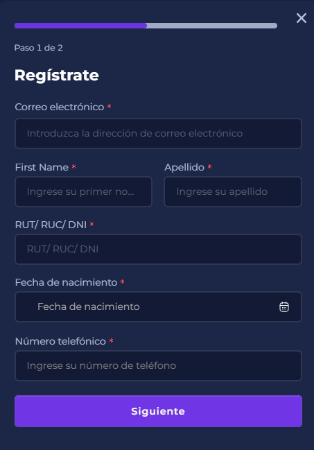 Estelarbet registro