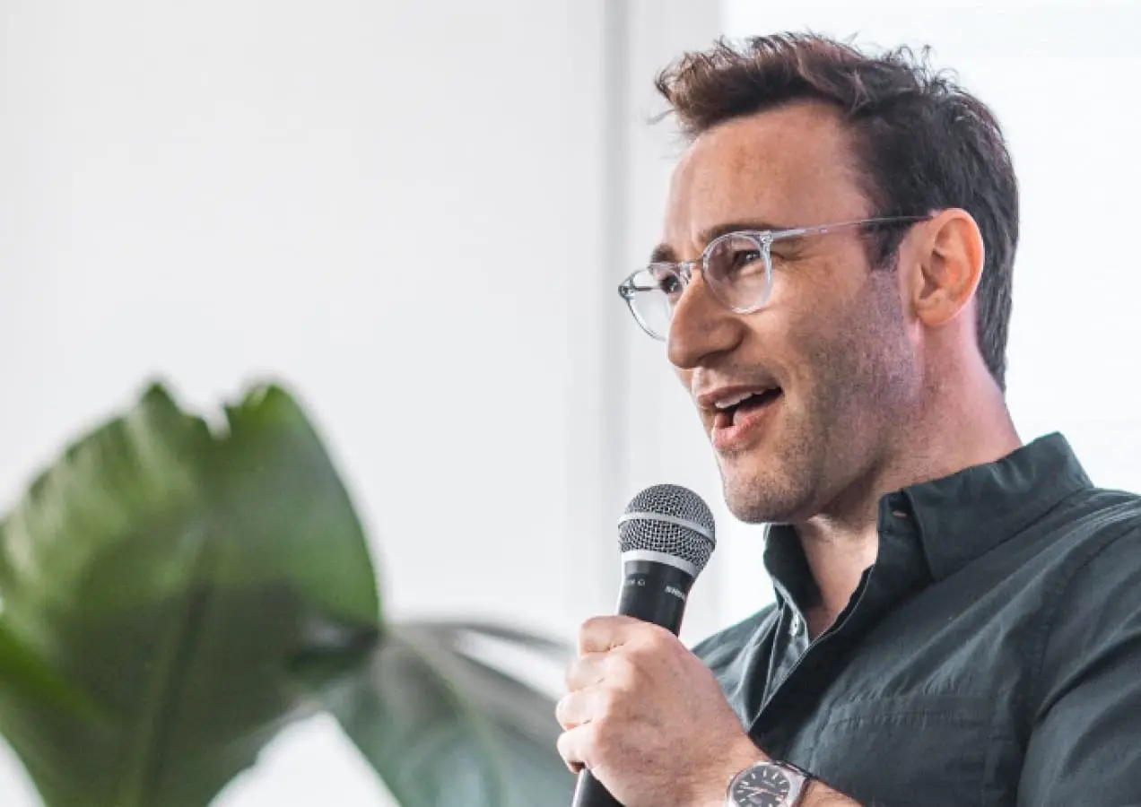 Foto von Simon Sinek, Autor von Start with Why 