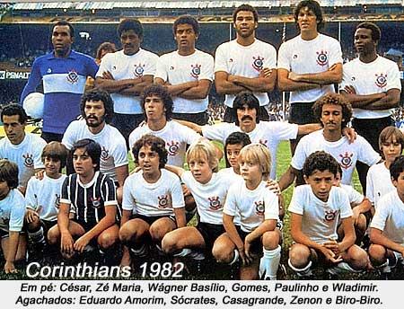 Campeão Paulista de 1982 | Sport club corinthians, Seleção brasileira de  futebol, Futebol