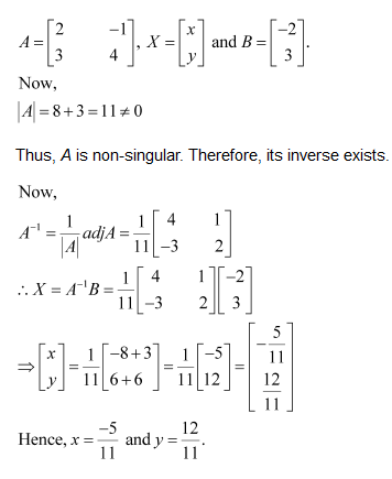 NCERT Solutions class 12 Maths Determinants