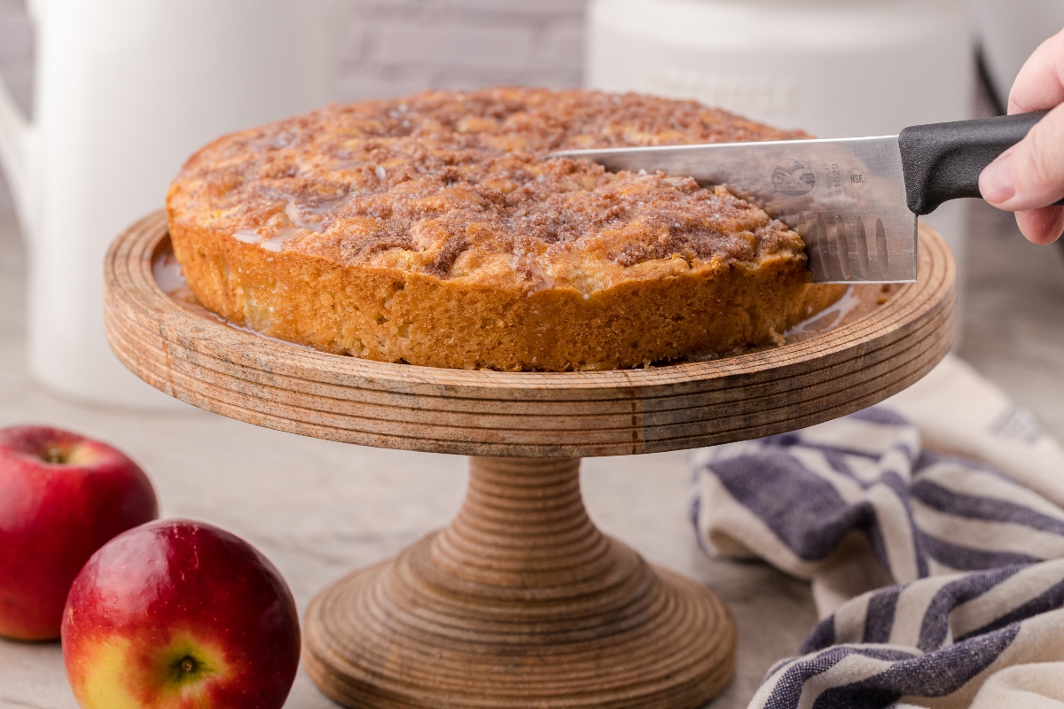 Apple cake.