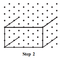 Isometric sketches - Step 2