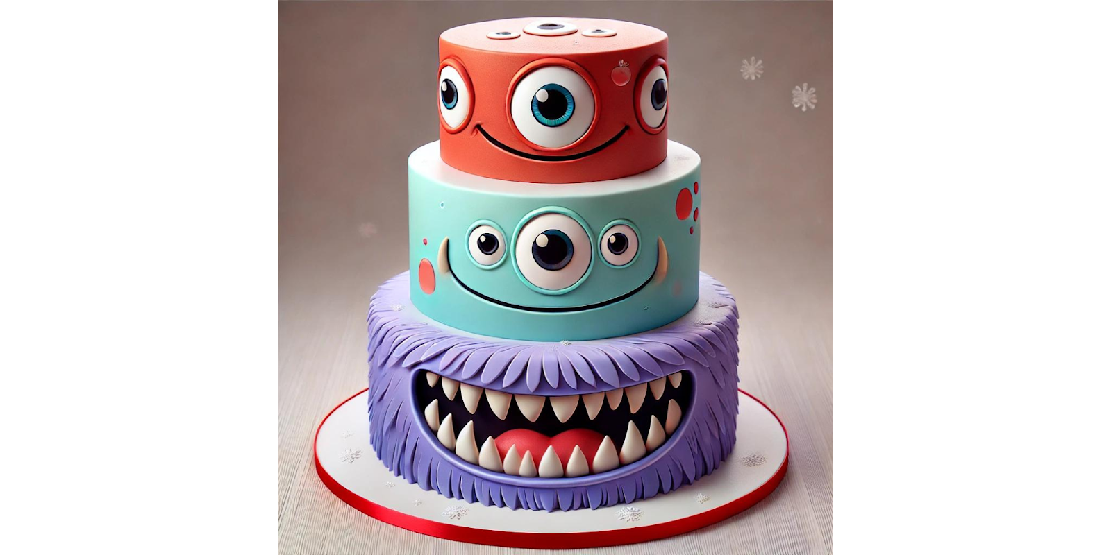 Multi-Layered Monster Cake Design