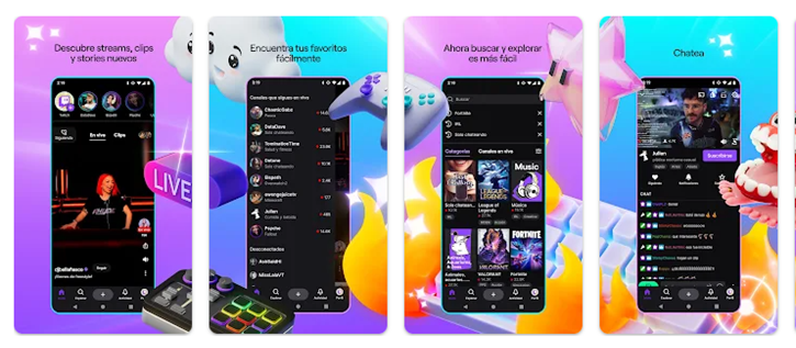 Transmitir videojuegos en vivo