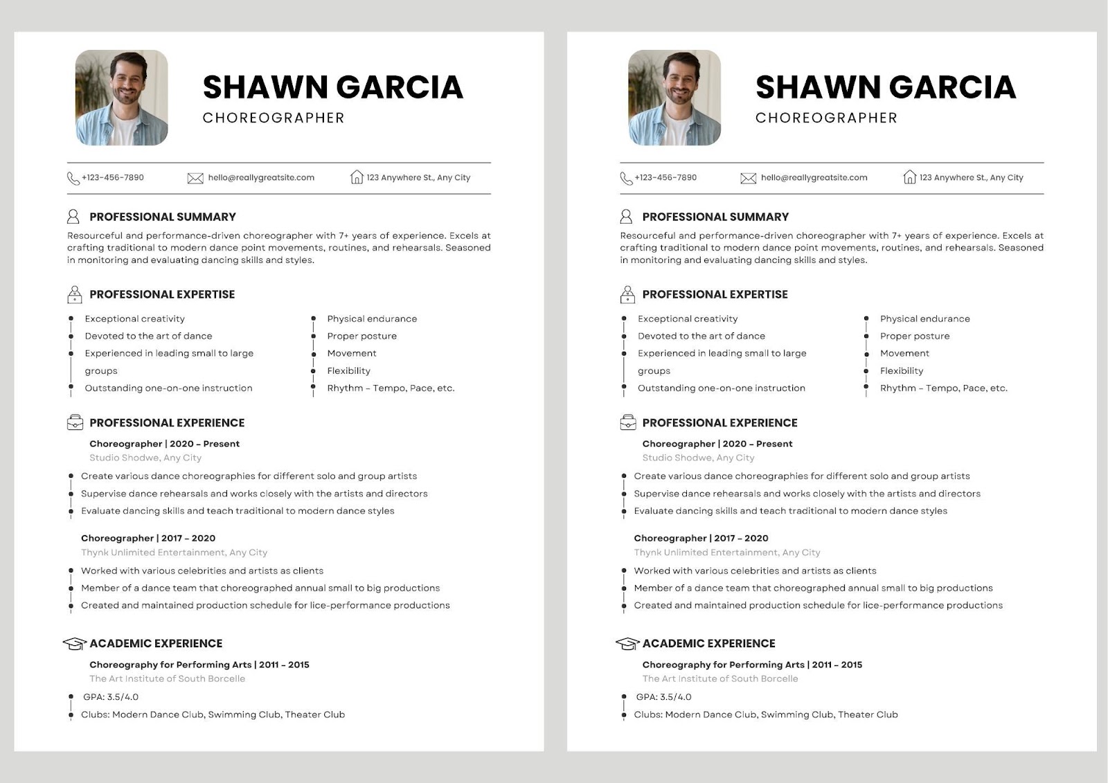 Resume Design - universal